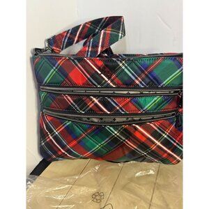 LUG ORIGINAL Dazzle SE Crossbody/Cluth NWT  Plaid